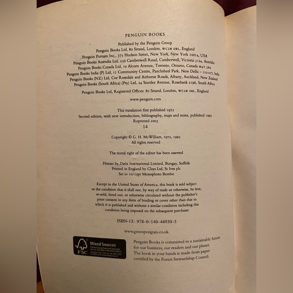 The Decameron - By Giovanni Boccaccio (Penguin Classics Second Edition) - Picture 3 of 3